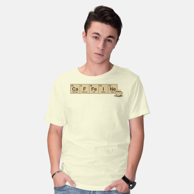 Caffeine Science Periodic Table-Mens-Basic-Tee-tobefonseca