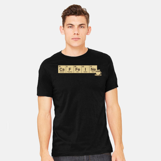Caffeine Science Periodic Table-Mens-Heavyweight-Tee-tobefonseca