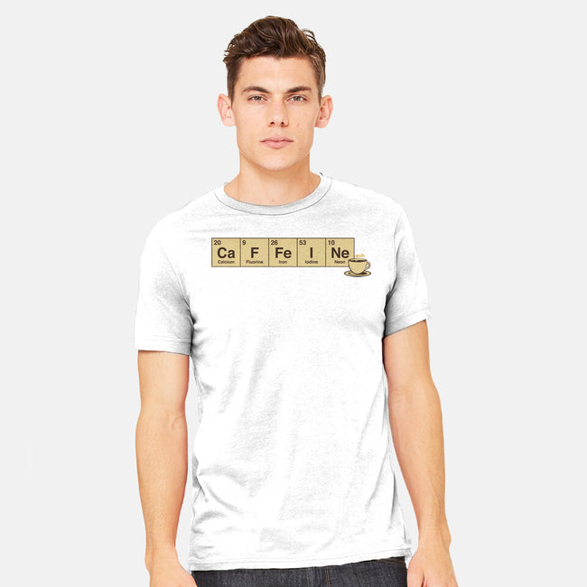 Caffeine Science Periodic Table-Mens-Heavyweight-Tee-tobefonseca
