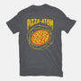 Pizza Atom Science-Unisex-Basic-Tee-tobefonseca