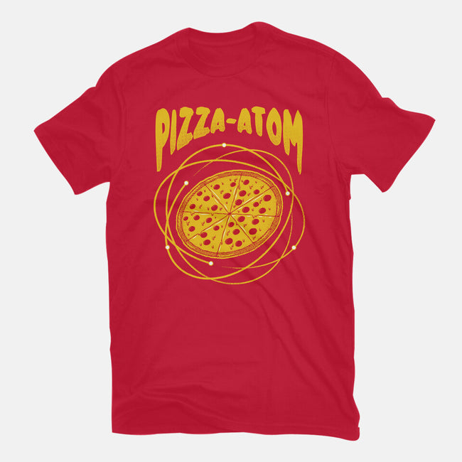 Pizza Atom Science-Mens-Premium-Tee-tobefonseca