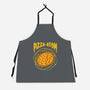 Pizza Atom Science-Unisex-Kitchen-Apron-tobefonseca