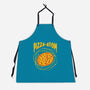 Pizza Atom Science-Unisex-Kitchen-Apron-tobefonseca