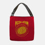 Pizza Atom Science-None-Adjustable Tote-Bag-tobefonseca
