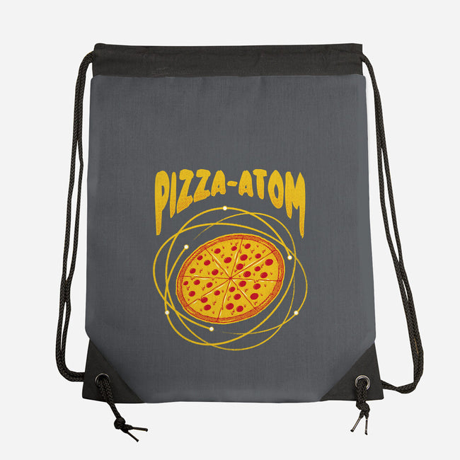 Pizza Atom Science-None-Drawstring-Bag-tobefonseca