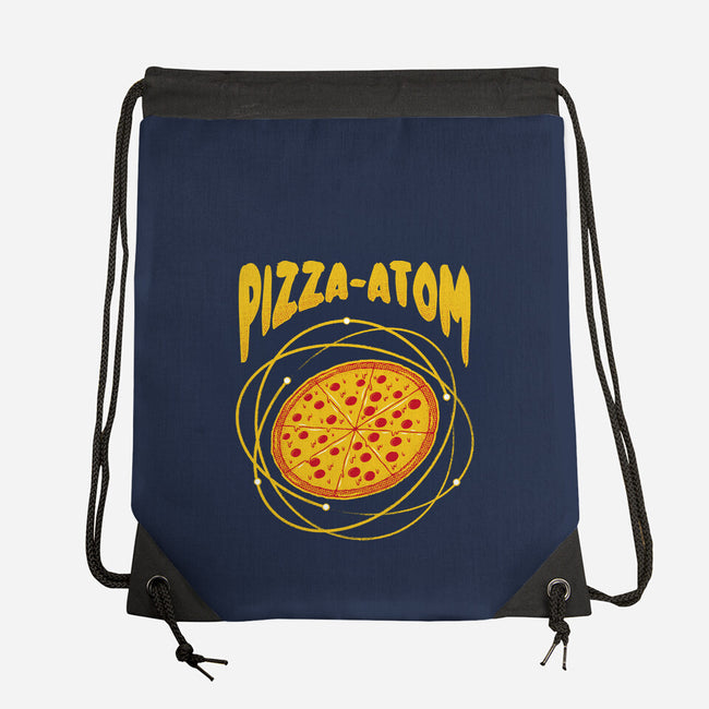 Pizza Atom Science-None-Drawstring-Bag-tobefonseca