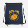 Pizza Atom Science-None-Drawstring-Bag-tobefonseca