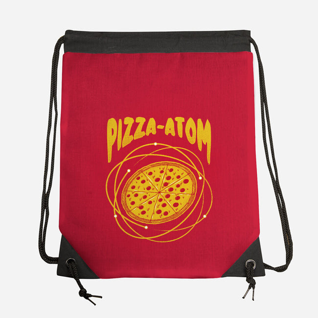 Pizza Atom Science-None-Drawstring-Bag-tobefonseca