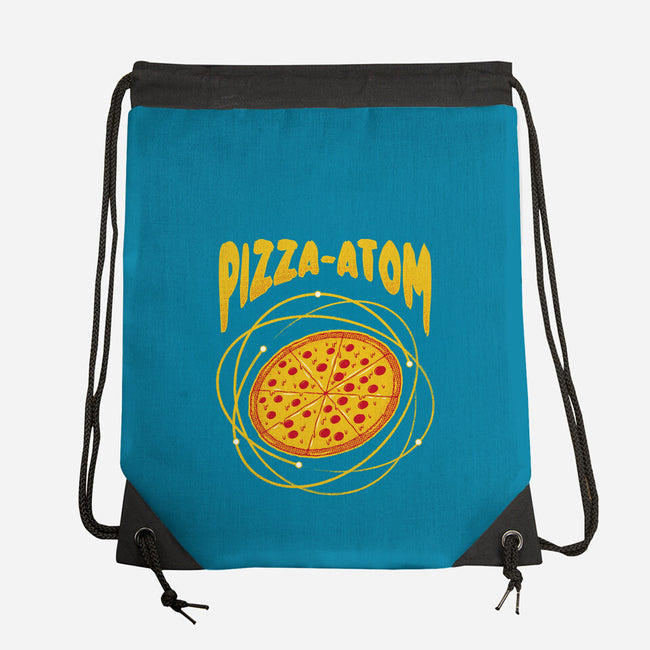 Pizza Atom Science-None-Drawstring-Bag-tobefonseca
