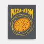 Pizza Atom Science-None-Stretched-Canvas-tobefonseca