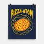 Pizza Atom Science-None-Matte-Poster-tobefonseca