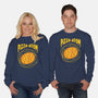Pizza Atom Science-Unisex-Crew Neck-Sweatshirt-tobefonseca