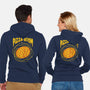 Pizza Atom Science-Unisex-Zip-Up-Sweatshirt-tobefonseca