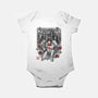 Galactic Bounty Sumi-E-Baby-Basic-Onesie-Astrobot Invention