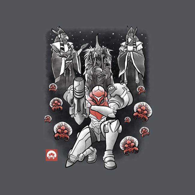 Galactic Bounty Sumi-E-Mens-Heavyweight-Tee-Astrobot Invention