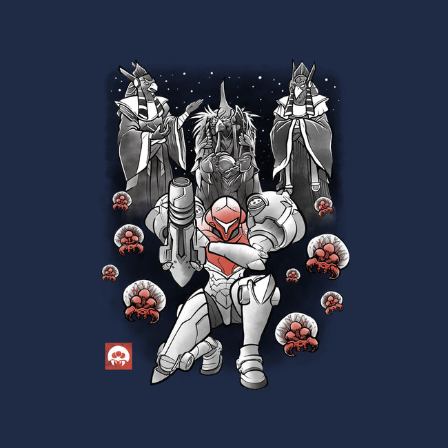 Galactic Bounty Sumi-E-Baby-Basic-Tee-Astrobot Invention