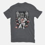 Galactic Bounty Sumi-E-Womens-Basic-Tee-Astrobot Invention