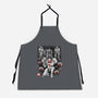 Galactic Bounty Sumi-E-Unisex-Kitchen-Apron-Astrobot Invention