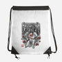 Galactic Bounty Sumi-E-None-Drawstring-Bag-Astrobot Invention