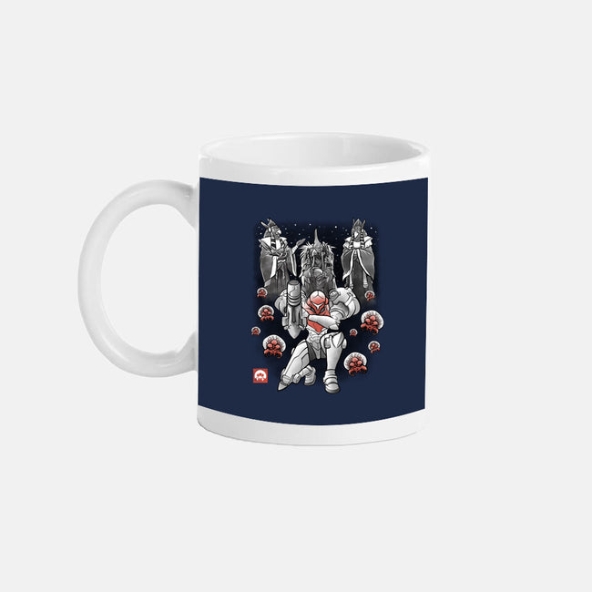 Galactic Bounty Sumi-E-None-Mug-Drinkware-Astrobot Invention