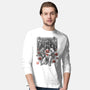 Galactic Bounty Sumi-E-Mens-Long Sleeved-Tee-Astrobot Invention