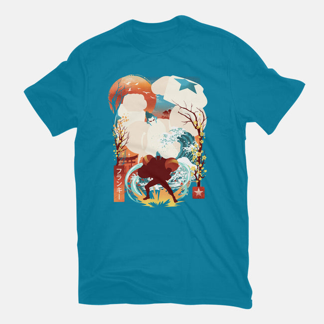 Cyborg Pirate-Mens-Premium-Tee-dandingeroz