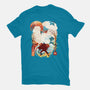 Cyborg Pirate-Unisex-Basic-Tee-dandingeroz
