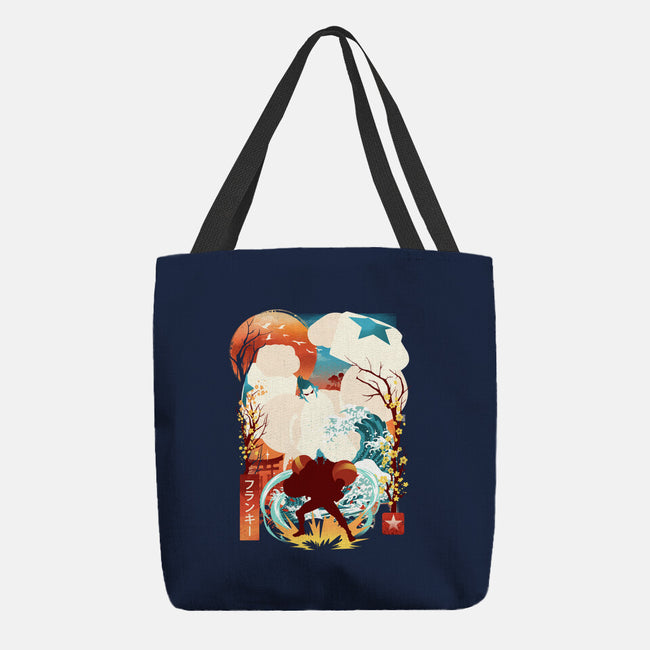 Cyborg Pirate-None-Basic Tote-Bag-dandingeroz