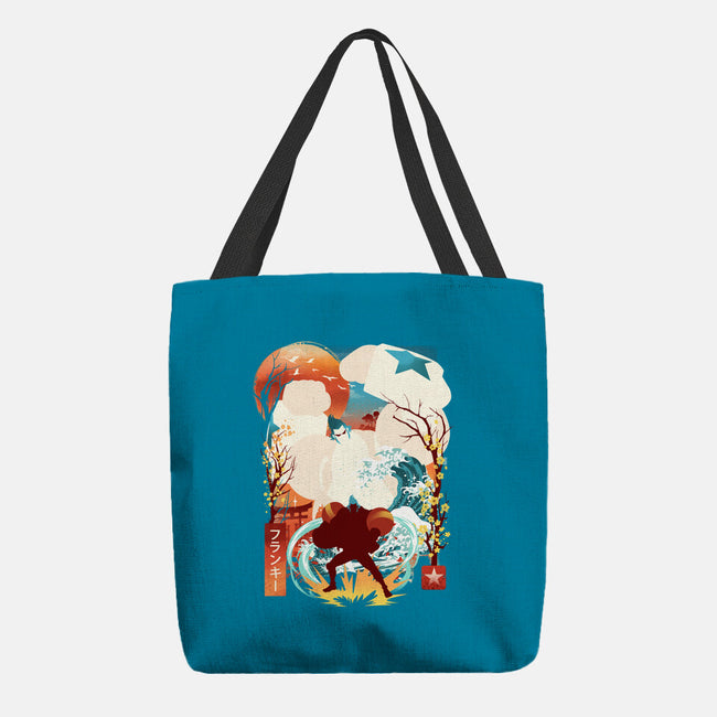 Cyborg Pirate-None-Basic Tote-Bag-dandingeroz