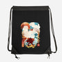 Cyborg Pirate-None-Drawstring-Bag-dandingeroz