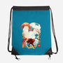 Cyborg Pirate-None-Drawstring-Bag-dandingeroz