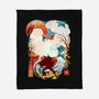 Cyborg Pirate-None-Fleece-Blanket-dandingeroz