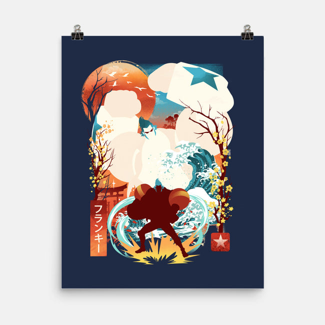 Cyborg Pirate-None-Matte-Poster-dandingeroz