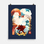 Cyborg Pirate-None-Matte-Poster-dandingeroz