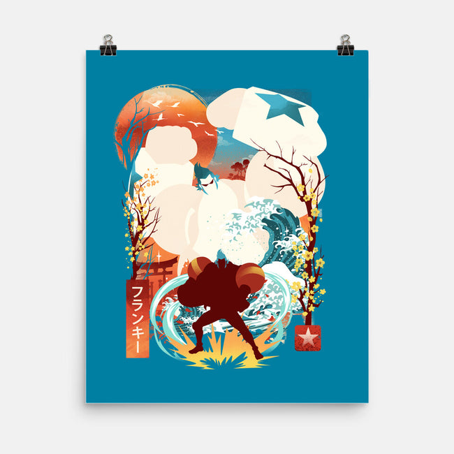 Cyborg Pirate-None-Matte-Poster-dandingeroz