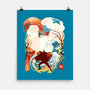 Cyborg Pirate-None-Matte-Poster-dandingeroz