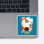 Cyborg Pirate-None-Glossy-Sticker-dandingeroz