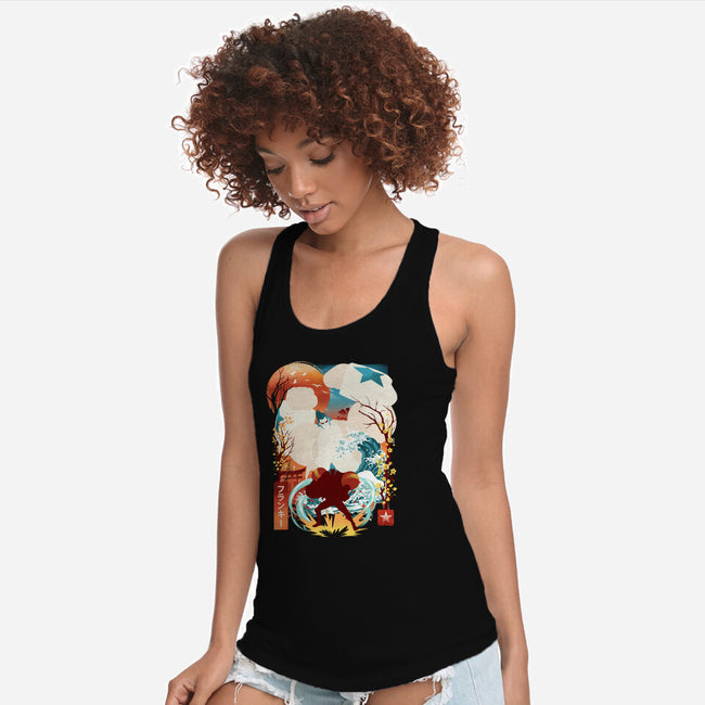 Cyborg Pirate-Womens-Racerback-Tank-dandingeroz