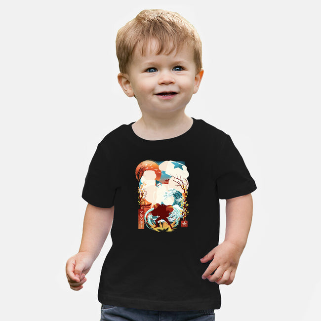 Cyborg Pirate-Baby-Basic-Tee-dandingeroz
