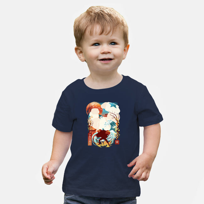 Cyborg Pirate-Baby-Basic-Tee-dandingeroz