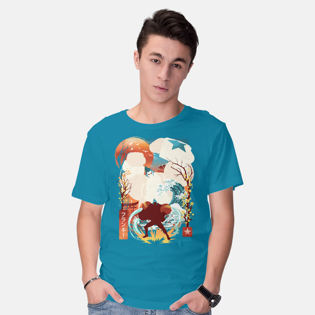 Cyborg Pirate-Mens-Basic-Tee-dandingeroz