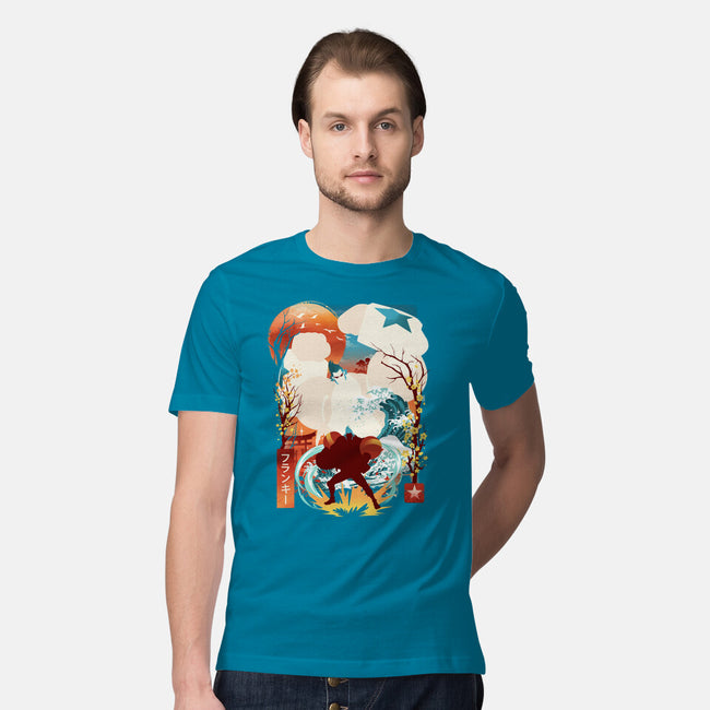Cyborg Pirate-Mens-Premium-Tee-dandingeroz