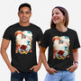 Cyborg Pirate-Unisex-Basic-Tee-dandingeroz