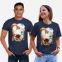 Cyborg Pirate-Unisex-Basic-Tee-dandingeroz