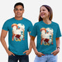 Cyborg Pirate-Unisex-Basic-Tee-dandingeroz