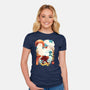 Cyborg Pirate-Womens-Fitted-Tee-dandingeroz