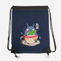 My Tea Neighbor-None-Drawstring-Bag-Eoli Studio