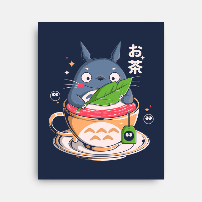 My Tea Neighbor-None-Stretched-Canvas-Eoli Studio