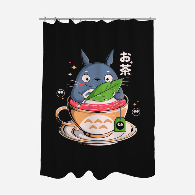 My Tea Neighbor-None-Polyester-Shower Curtain-Eoli Studio