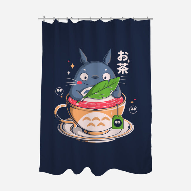 My Tea Neighbor-None-Polyester-Shower Curtain-Eoli Studio